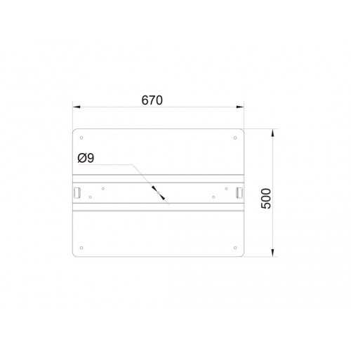 Multibrackets 7512 accessorio per montaggio di...