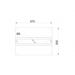 Multibrackets 7512 accessorio per montaggio di schermo piatto