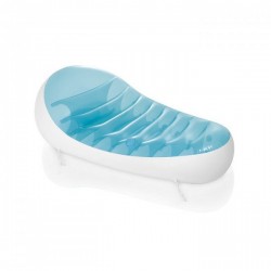 Intex 56869EU galleggiante da piscina e da spiaggia Blu, Bianco Materassino galleggiante Immagine Vinile