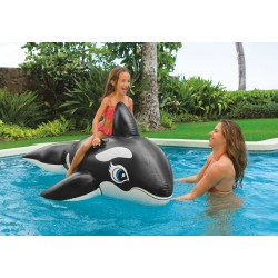 Intex 58561 galleggiante da piscina e da spiaggia Nero, Bianco Gonfiabile cavalcabile