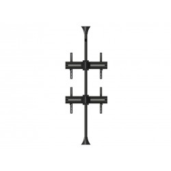 Multibrackets 3637 base da pavimento per tv a schermo piatto 165,1 cm (65") Supporto fisso da pavimento a pannello piatto Nero