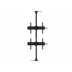 Multibrackets 3637 base da pavimento per tv a schermo piatto 165,1 cm (65") Supporto fisso da pavimento a pannello piatto Nero