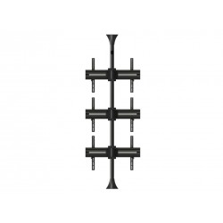 Multibrackets 3644 base da pavimento per tv a schermo piatto 165,1 cm (65") Supporto fisso da pavimento a pannello piatto Nero