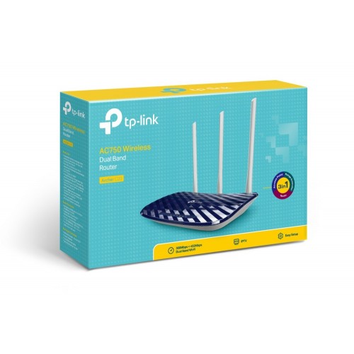 TP-LINK AC750 router wireless Dual-band (2.4...