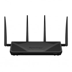 Synology RT2600AC router wireless Dual-band (2.4 GHz/5 GHz) Gigabit Ethernet Nero