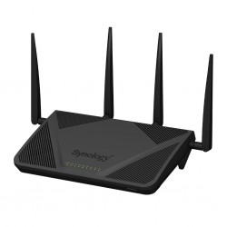Synology RT2600AC router wireless Dual-band (2.4 GHz/5 GHz) Gigabit Ethernet Nero