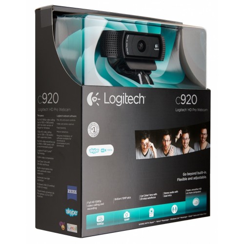 Logitech C920 webcam 15 MP 1920 x 1080 Pixel...