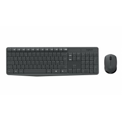 Logitech MK235 tastiera RF Wireless QWERTY Italiano Nero