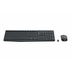 Logitech MK235 tastiera RF Wireless QWERTY Italiano Nero