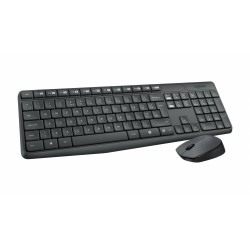 Logitech MK235 tastiera RF Wireless QWERTY Italiano Nero