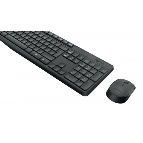 Logitech MK235 tastiera RF Wireless QWERTY...