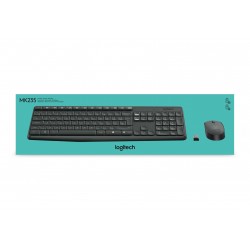 Logitech MK235 tastiera RF Wireless QWERTY Italiano Nero