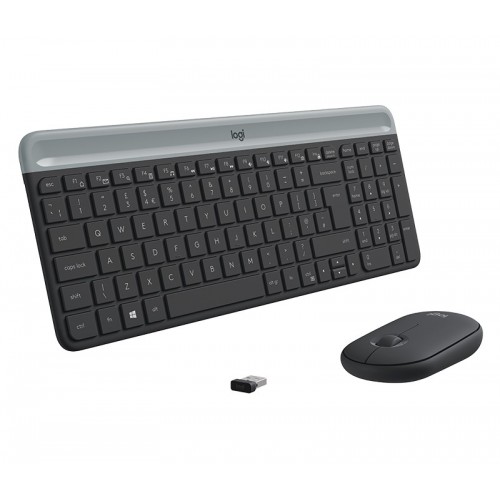 Logitech MK470 tastiera RF Wireless QWERTY...