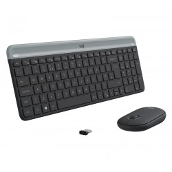 Logitech MK470 tastiera RF Wireless QWERTY Italiano Grafite