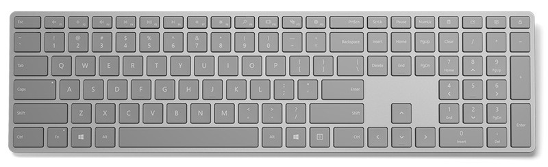 Microsoft Surface Keyboard tastiera RF senza fili + Bluetooth Grigio
