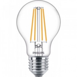 Philips Classic Filaments 64908100 - Lampadina LEDBulbs, E27, 8,5-75W, 827
