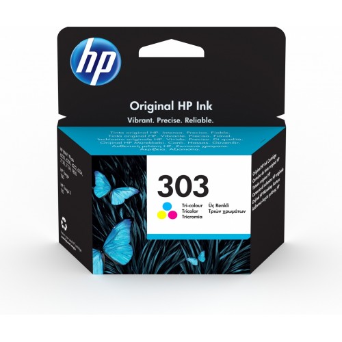 HP 303 Originale Ciano, Magenta, Giallo