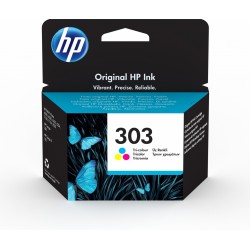 HP 303 Originale Ciano, Magenta, Giallo
