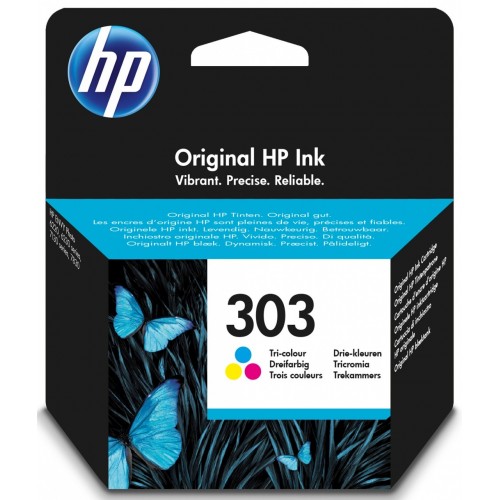 HP 303 Originale Ciano, Magenta, Giallo