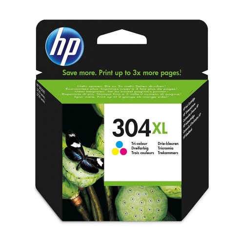 HP 304XL Originale Ciano, Magenta, Giallo