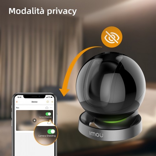 Imou Rex 4MP Telecamera di sicurezza IP Interno...