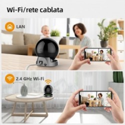 Imou Rex 4MP Telecamera di sicurezza IP Interno Sferico 2560 x 1440 Pixel Scrivania