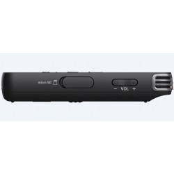 Sony ICD-PX470 dittafono Memoria interna e scheda di memoria Nero