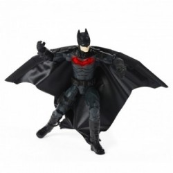 DC Comics , action figure di Wingsuit Batman da 30 cm, con luci, frasi e ali che si aprono, oggetto da collezione del film The