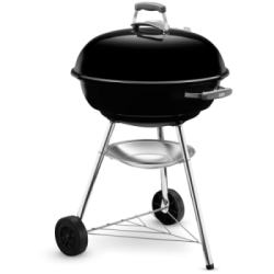 Weber Compact Ø 47cm Nero - Barbecue a Carbone, Modello 1221004