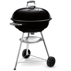 Weber Compact Ø 47cm Nero - Barbecue a Carbone, Modello 1221004