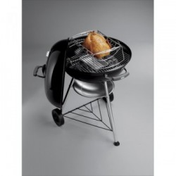 Weber Compact Ø 47cm Nero - Barbecue a Carbone, Modello 1221004