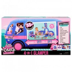 L.O.L. Surprise! 4-in-1 Glamper (Electric Blue) casa per le bambole