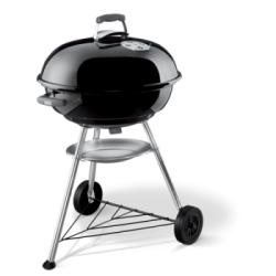 Weber Compact Ø 57cm Nero - Barbecue a Carbone, Modello 1321004