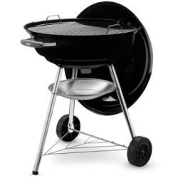 Weber Compact Ø 57cm Nero - Barbecue a Carbone, Modello 1321004