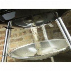 Weber Compact Ø 57cm Nero - Barbecue a Carbone, Modello 1321004