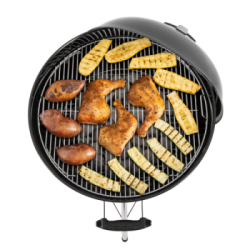 Weber Original Kettle E-5730 BLK EU - Barbecue a Carbone, Modello 14201053, Nero