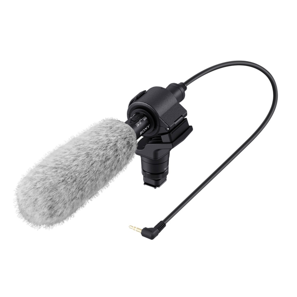 Sony ECM-CG60 Microfono per fotocamera digitale Nero, Grigio