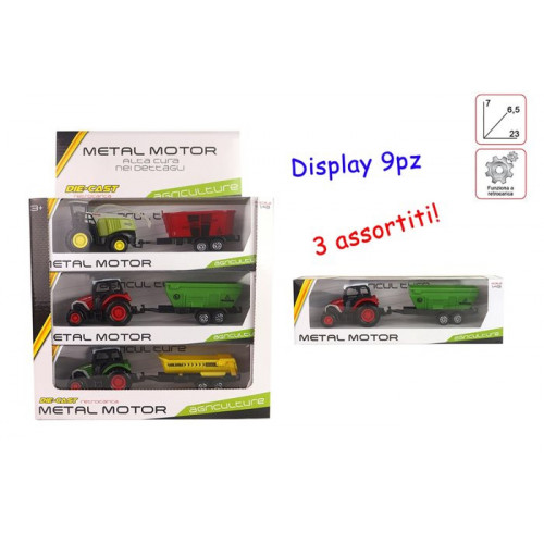 TRATTORE R/CARICA C/RIMOR. CM.23  27411