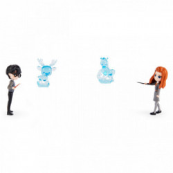 Wizarding World , Set Amicizia Patronus di Harry Potter e Ginny Weasley con 2 bambole articolate e 2 animali Patronus,