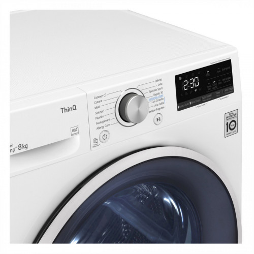 LG RH80V9AVHN - Asciugatrice Smart, Duall...
