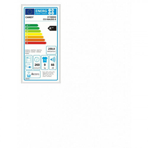 - OUTLET - Candy CSO H9A2DE-S - Asciugatrice a...