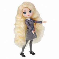Wizarding World , bambola articolata di Luna Lovegood da 20cm, con bacchetta e divisa di Hogwarts, collezione Harry Potter,