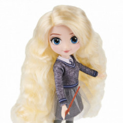 Wizarding World , bambola articolata di Luna Lovegood da 20cm, con bacchetta e divisa di Hogwarts, collezione Harry Potter,