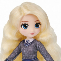 Wizarding World , bambola articolata di Luna Lovegood da 20cm, con bacchetta e divisa di Hogwarts, collezione Harry Potter,