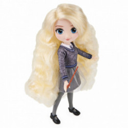 Wizarding World , bambola articolata di Luna Lovegood da 20cm, con bacchetta e divisa di Hogwarts, collezione Harry Potter,