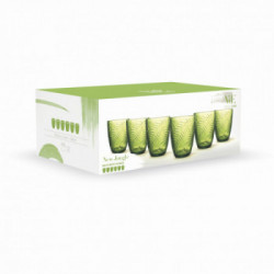 Villa D'Este Home Tivoli 'New Jungle', Set 6 Bicchieri acqua 300 ml