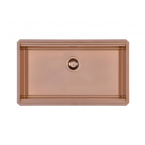 Foster 1034 858 - Lavello Milanello, 75 cm, Copper