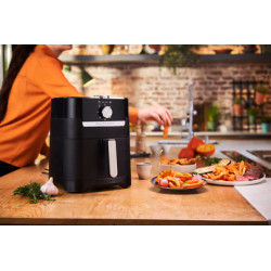 Moulinex EZ501810 friggitrice Singolo 4,2 L Indipendente Friggitrice ad aria calda Nero