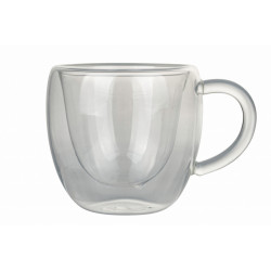 Villa D'Este Home Tivoli 'Moka', Set 4 tazzine caffè con manico 90 ml