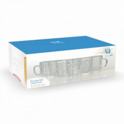 Villa D'Este Home Tivoli 'Geometrie', Set 6 tazzine 90 ml